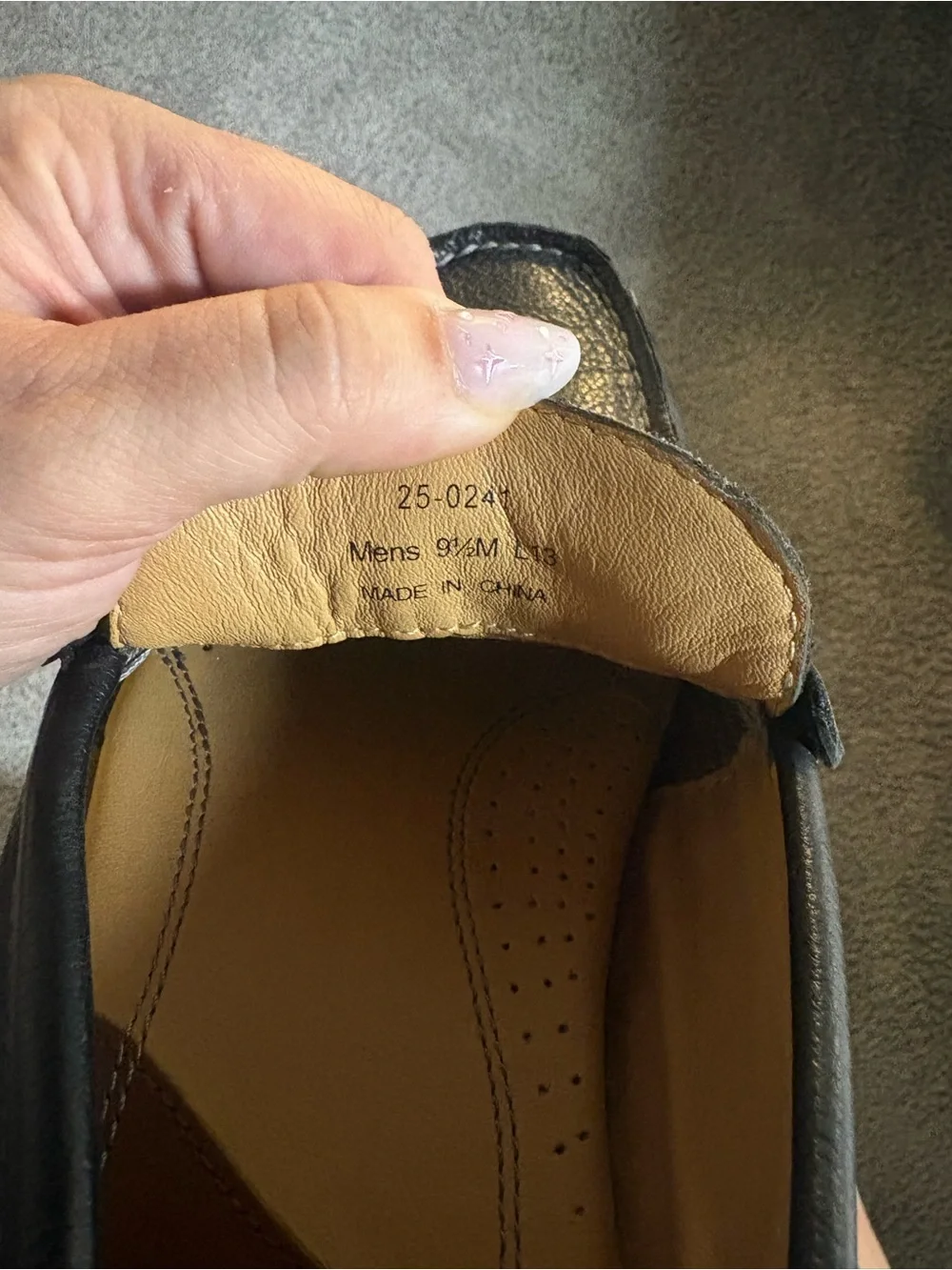 Black Leather Men’s Bit-Style Loafers